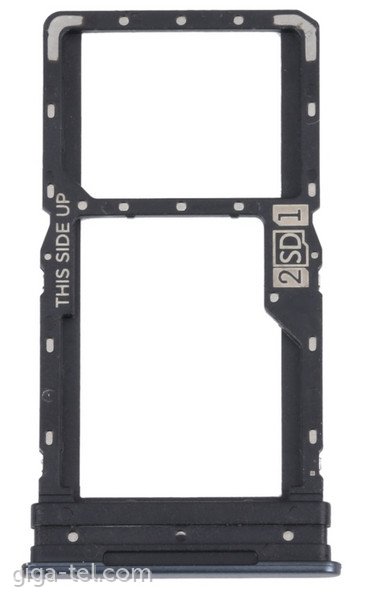 Motorola G82 SIM tray black