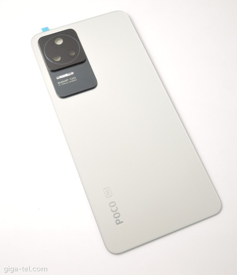 Xiaomi Poco F4 5G battery cover silver