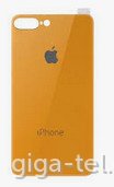 iPhone 7+,8+ tempered glass / back cover yellow