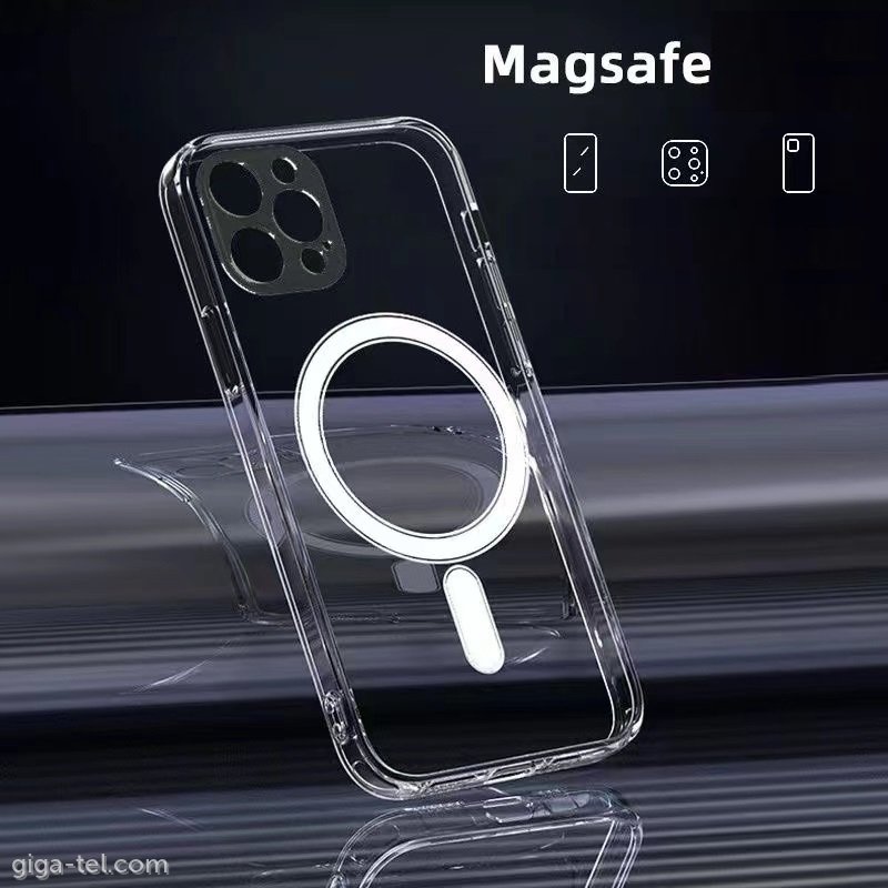 Edivia magnetic TPU cover iPhone 12 transparent