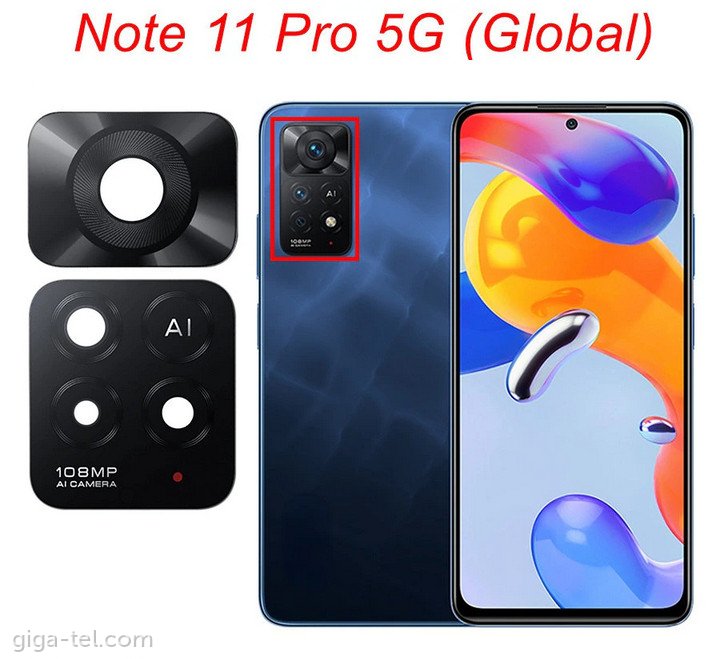 Xiaomi Redmi Note 11 Pro 5G camera lens