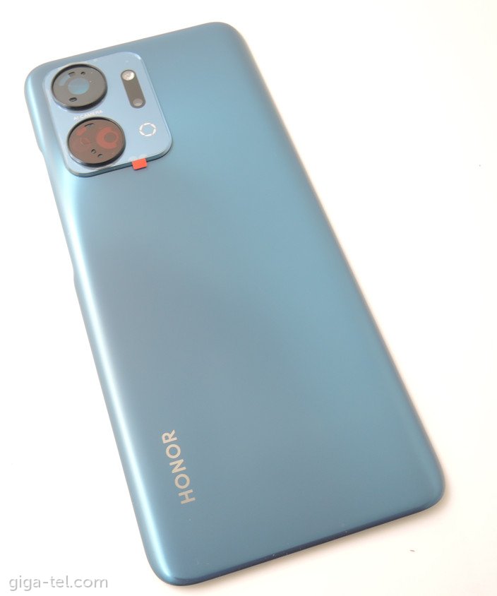 Honor X7A battery cover blue