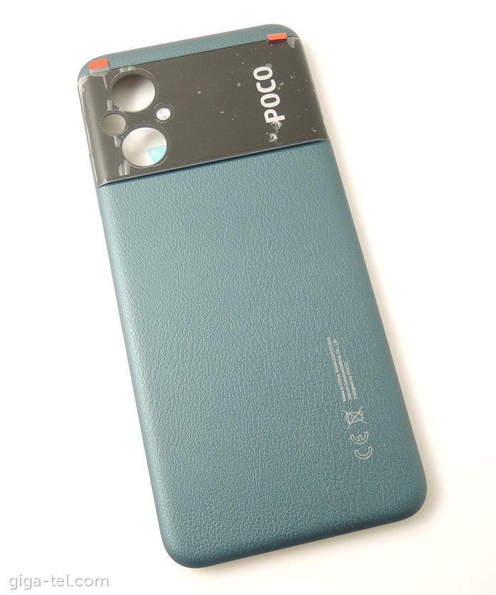Xiaomi Poco M5 battery cover green