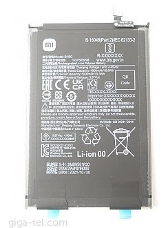 5000mAh - Xiaomi Redmi 10C, 10A