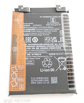 5160mAh -  Xiaomi Redmi Note 11 Pro 4G / Mi 11i 