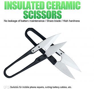 Ceramic anti-static scissors