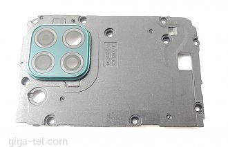 Huawei P40 Lite antenna+camera frame+glass green