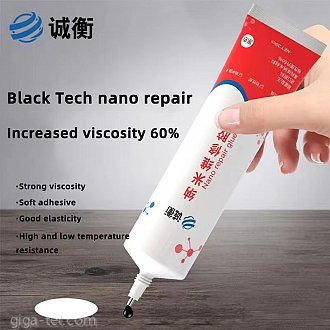 Nano adhesive suitable for phone repair - strong viscosity , non-greying, non-smelling, non-corrosive, increased viscosity 60%, elastic, temperature resistant