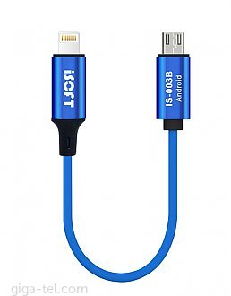 iPhone to Android micro-USB data transmission cable IS-003B