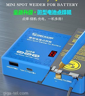 přenosná svářečka na baterie / powerbanka / Detekce spálení obvodu základní desky