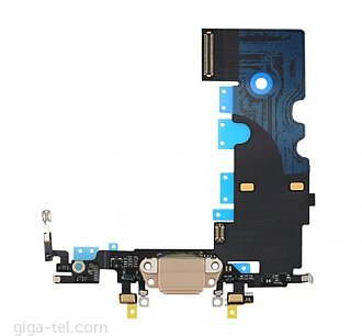 iPhone 8 charging flex gold
