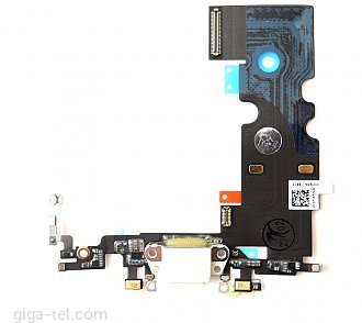 iPhone SE 2022 charging flex white