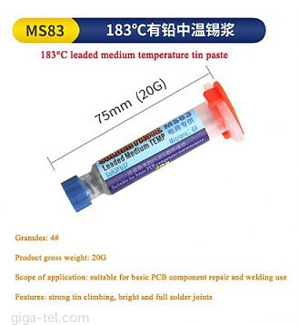 Mechanic M4 solder paste SET