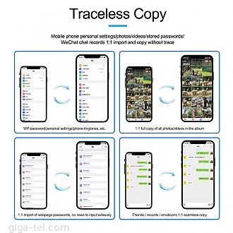 iPhone to iPhone data transmission cable IS-003A