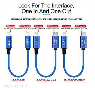 iPhone to iPhone data transmission cable IS-003A