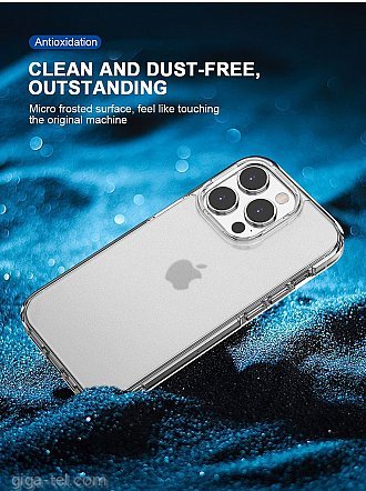 Edivia TPU+Hard PC cover for iPhone 13 Pro transparent