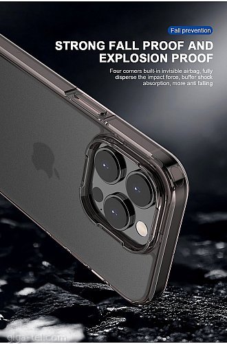 Edivia TPU cover for iPhone 13 black