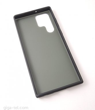 Edivia TPU+Hard PC cover for Samsung S22 Ultra black