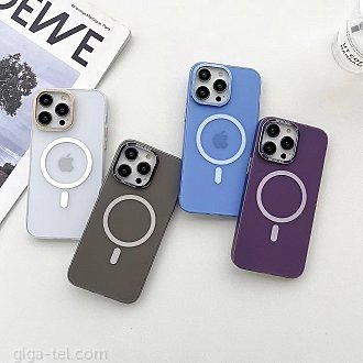 Edivia TPU + camera protection magnetic cover iPhone 12 black