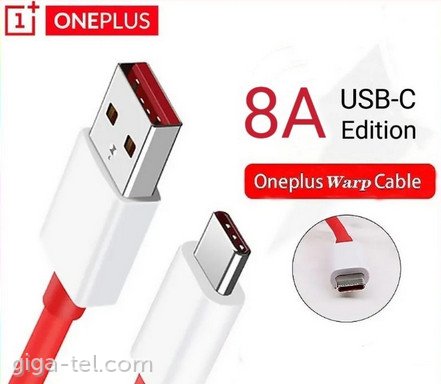 Oneplus warp data cable 8A