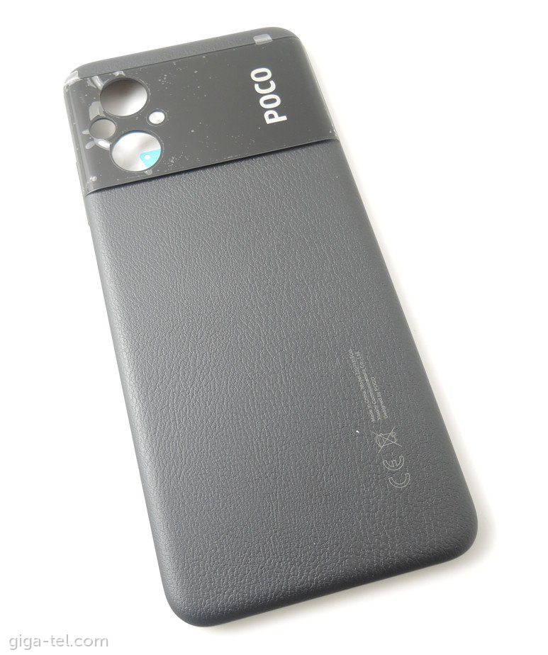 Xiaomi Poco M5 battery cover black  
