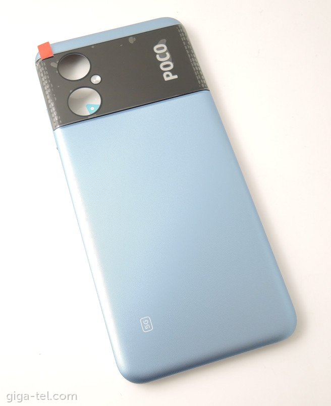 Xiaomi Poco M4 5G battery cover blue - without CE