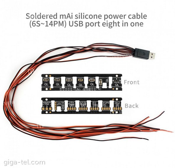 Qianli MAi soldered power cable Iphone 6-14