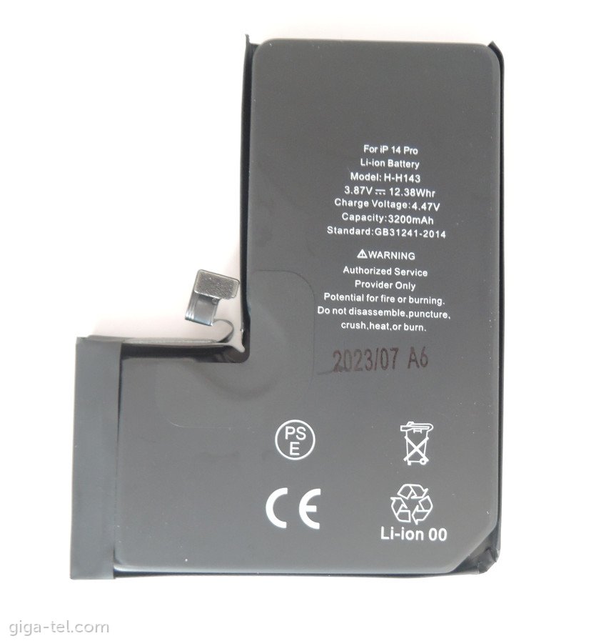 iPhone 14 Pro battery - HIGH CAPACITY
