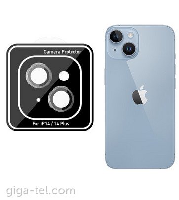 IPhone 14,14 Plus Eagle Eye camera tempered glass black