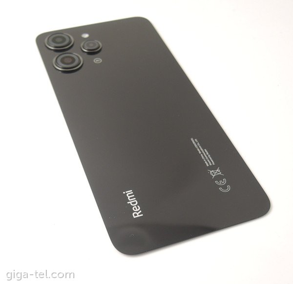 Xiaomi Redmi 12 4G battery cover black