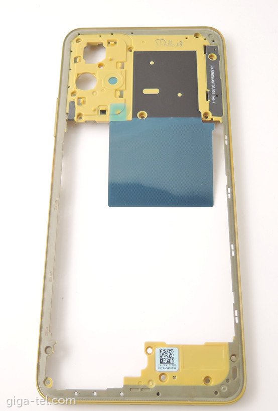 Xiaomi Poco M4 Pro 5G middle cover yellow