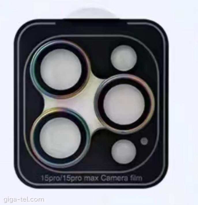 iPhone 15 Pro, 15 Pro Max camera tempered glass Transcolor