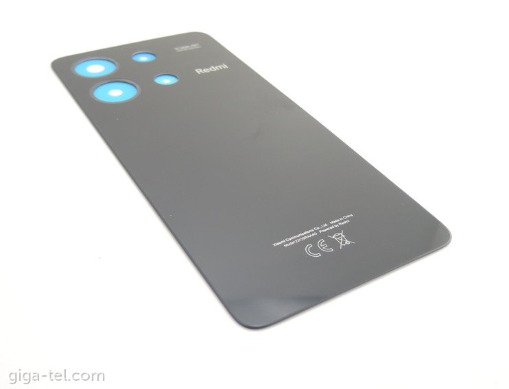 Xiaomi Redmi Note 13 4G battery cover black