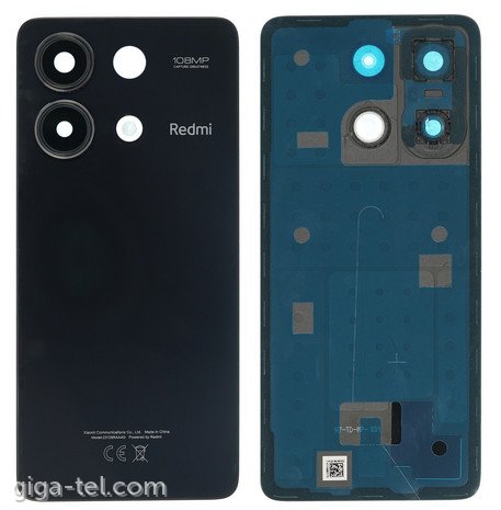 Xiaomi Redmi Note 13 4G battery cover black