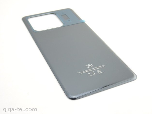 Xiaomi Poco X6 Pro 5G battery cover black - without camera frame