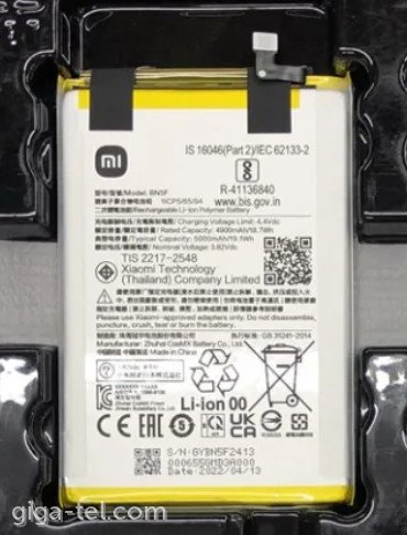 Xiaomi BN5F battery