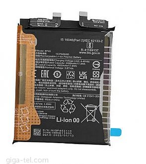 4600mAh - Xiaomi 12 Pro (2201122C), Production year 2021