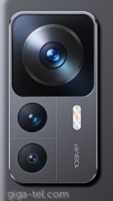 Xiaomi 12T camera frame+lens black