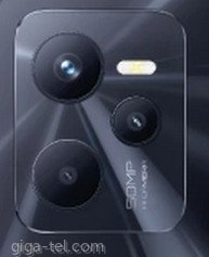 Realme C35 camera frame+lens black