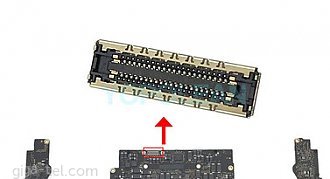 Macbook A1706 LCD connector