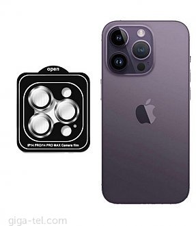 IPhone 14 Pro,14 Pro Max Eagle Eye tvrzené sklíčko kamery stříbrné
