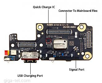Xiaomi Redmi Note 11 Pro+ 5G charging board