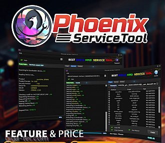 Phoenix Service Tool is a Powerful software tool designed for servicing Samsung, Xiaomi, Oppo, Nokia HMD, OnePlus, Realme devices. It offers various features such as Reading device Information, Flashing firmware, Fastboot to EDL,Mi Account Reset, Unlocking devices, Factory Reset, FRP Reset, Premium Checker, Firmware downloads , Specifically it supports Samsung FRP Reset in MTP mode, which includes resetting Samsung accounts, compatible with all security levels and binary version, and it supports all Android versions.