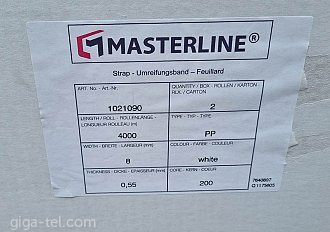 PP binding tape - width 8 mm / roll 4000m