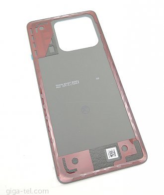 Xiaomi Poco X6 Pro 5G battery cover grey - without camera frame