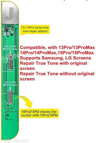 JC V1S True Tone board for Iphone 13 Pro/15 Pro Max