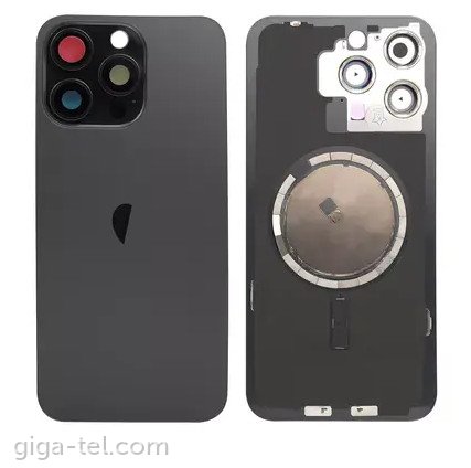 iPhone 15 Pro Max back cover with Magsafe black