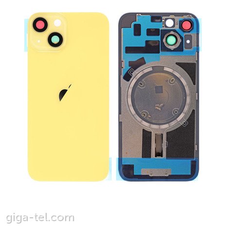 iPhone 14 back cover with Magsafe yellow
