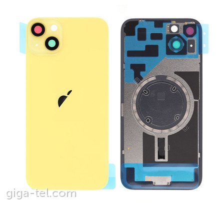 iPhone 14 Plus back cover with Magsafe yellow