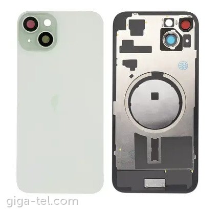iPhone 15 Plus back cover with Magsafe green